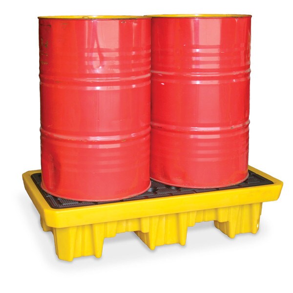 2 Drum Pallet | 2 Drum Containment Pallet | Ecospill Spill Kits | Australia
